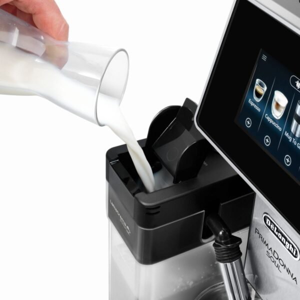 delonghi ecam610.75mb pouring milk