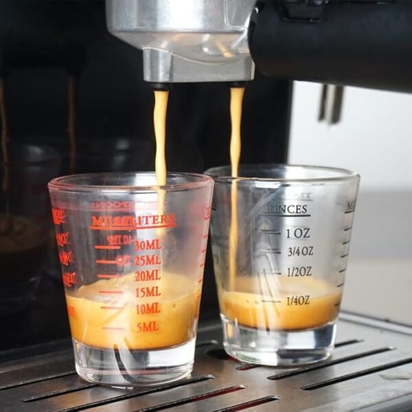 One Shot Glass - Shot Glasses Measuring Cup 15ml to 45ml - Image 2